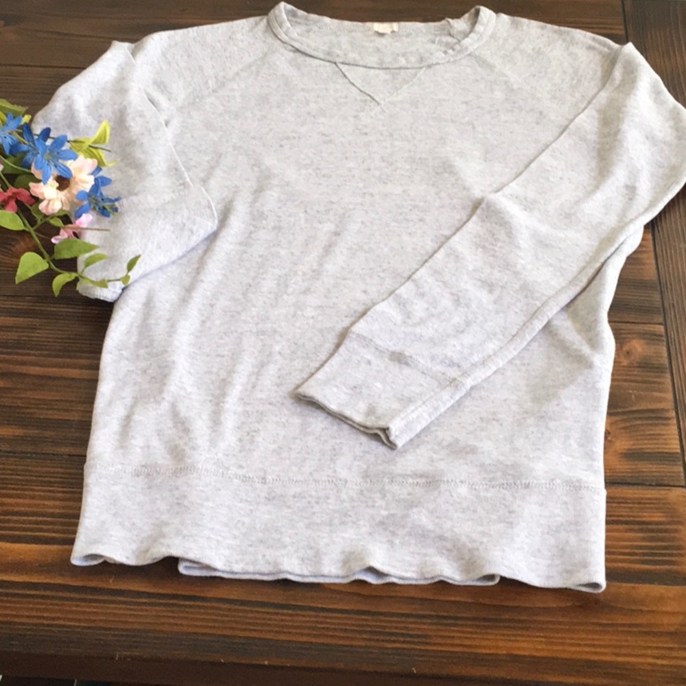 J crew very lightweight cotton top